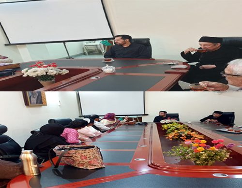 حیدرآباد میں ایرانی قونصلیٹ کا دورہ، سماجی کارکنان کی جانب سے مالی تعاون پیش